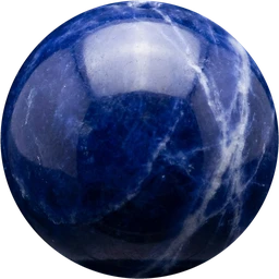 Polished Sodalite bead