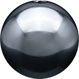Polished Hematite bead