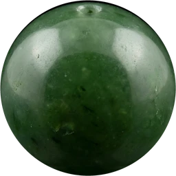 Polished Jade (Nephrite) bead
