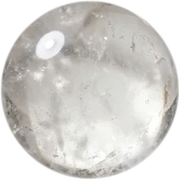 Polished Clear Quartz bead