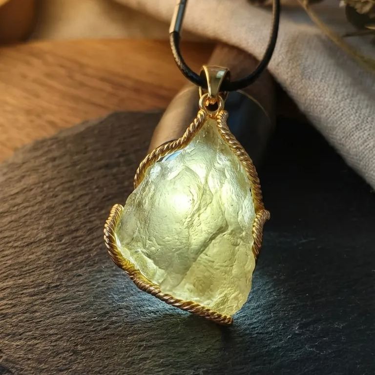Libyan Desert Glass Pendant