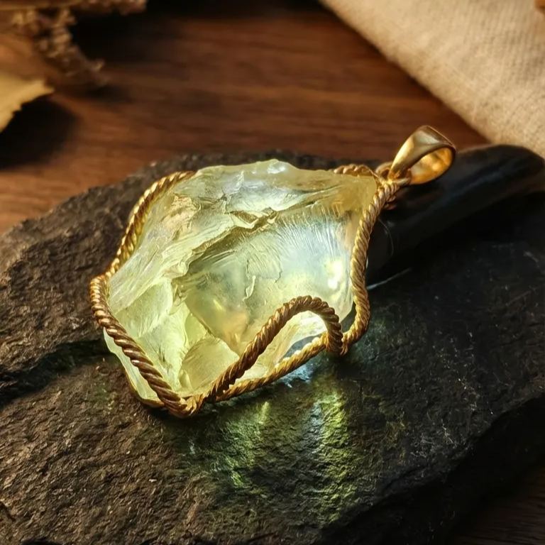 Libyan Desert Glass Pendant