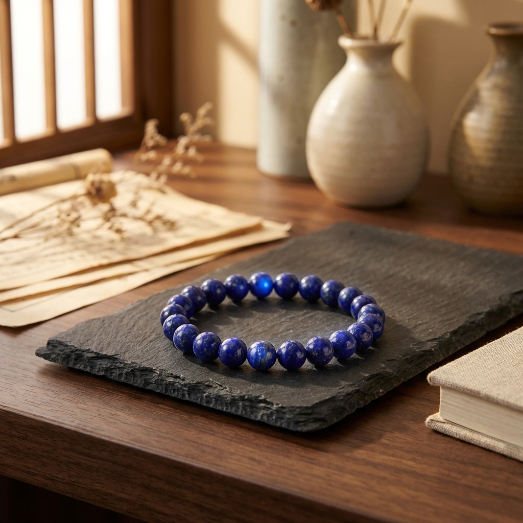 Lapis Lazuli Bracelet · 8mm