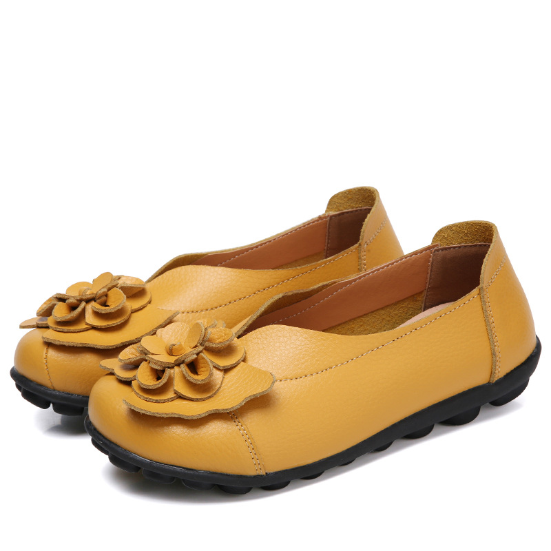 🔥70% OFF & Buy 2 Get Free Shipping🔥Women's Comfortable Leather Flat Shoes – Soft Sole & Everyday Support & All Day Comfort