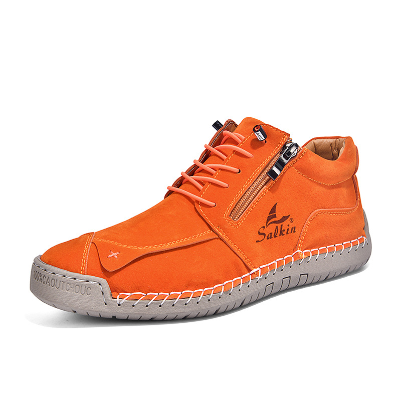[Copy]⏰Limited Time 60% OFF - Premium Cowhide Slip-On Driving Shoes with Side Zipper
