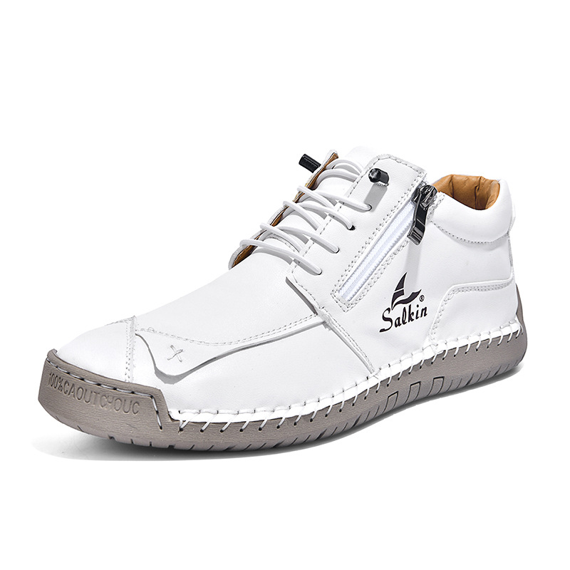 [Copy]⏰Limited Time 60% OFF - Premium Cowhide Slip-On Driving Shoes with Side Zipper