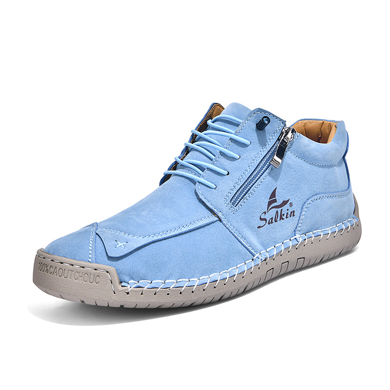 [Copy]⏰Limited Time 60% OFF - Premium Cowhide Slip-On Driving Shoes with Side Zipper