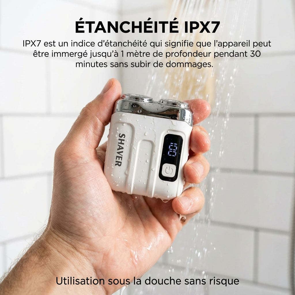 【Ingénierie de précision allemande – Un best-seller en Europe et aux États-Unis】Rasoir portable à double tête de nouvelle génération