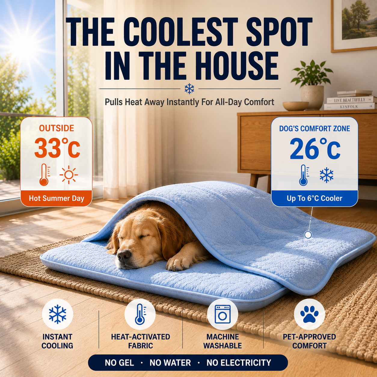 Beanypaw Cooling Blanket