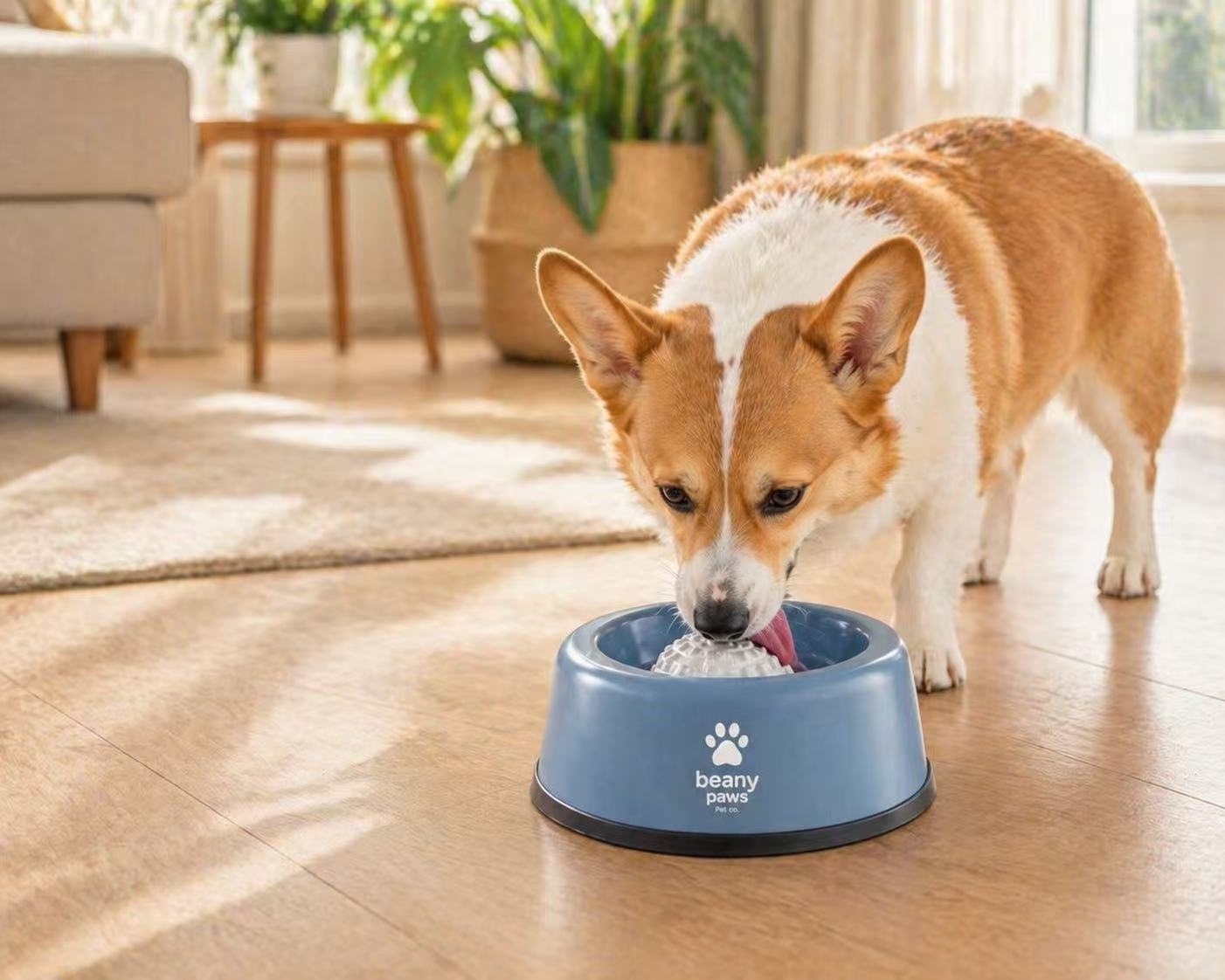 BeanyPaws™ 360° Rotating Slow Feeder - The Ultimate Bloat-Free Bowl"