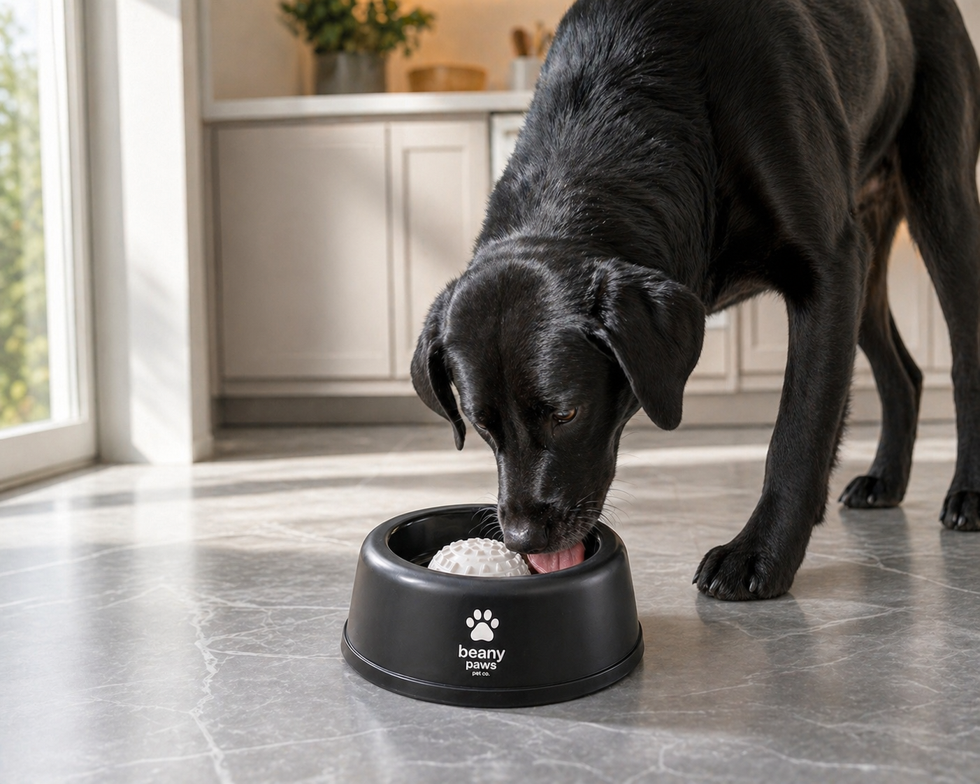 BeanyPaws™ 360° Rotating Slow Feeder - The Ultimate Bloat-Free Bowl"
