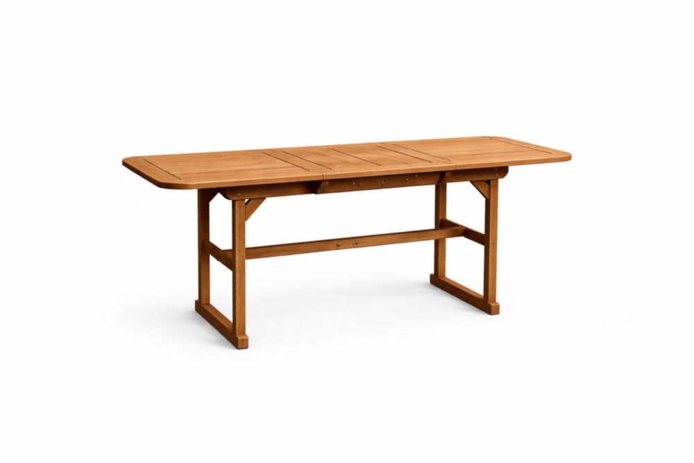 Tavolo Estensibile da Giardino in Legno di Acacia Marrone