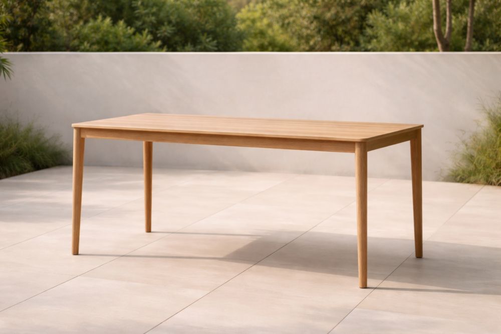 Tavolo in Rovere Rettangolare 180x90x75 cm