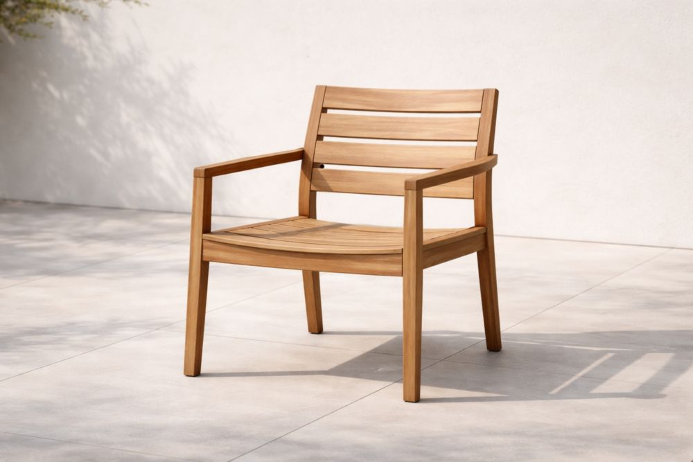 Sedia da Giardino in Teak