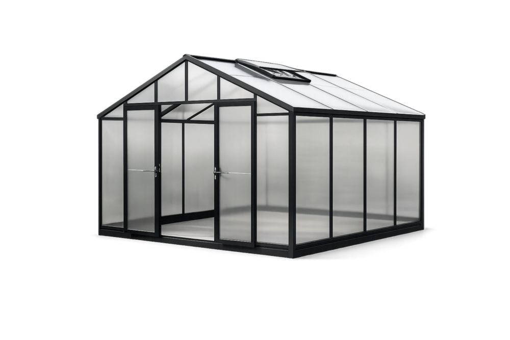 Serre en Aluminium et Polycarbonate 300x250x200 cm(L x l x H)