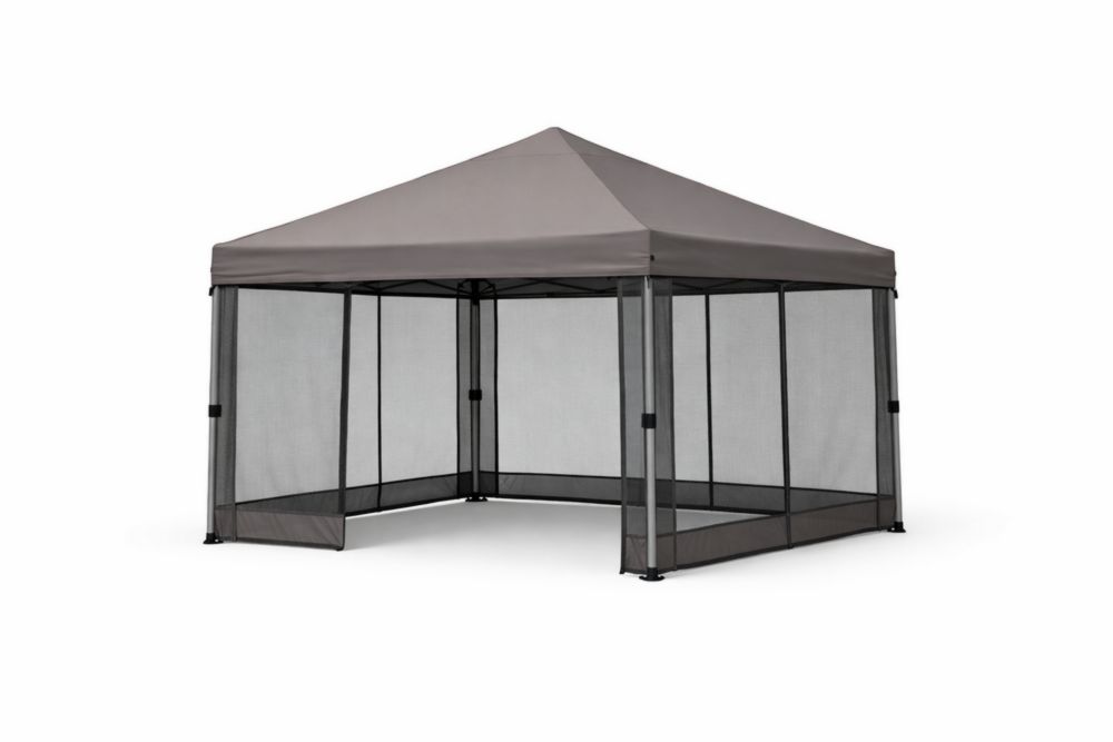 Tente pliante en acier et polyester avec moustiquaire 300x300x250 cm