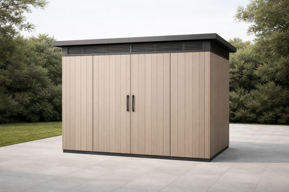 Abri de Jardin Bois Composite 320x240x230 cm