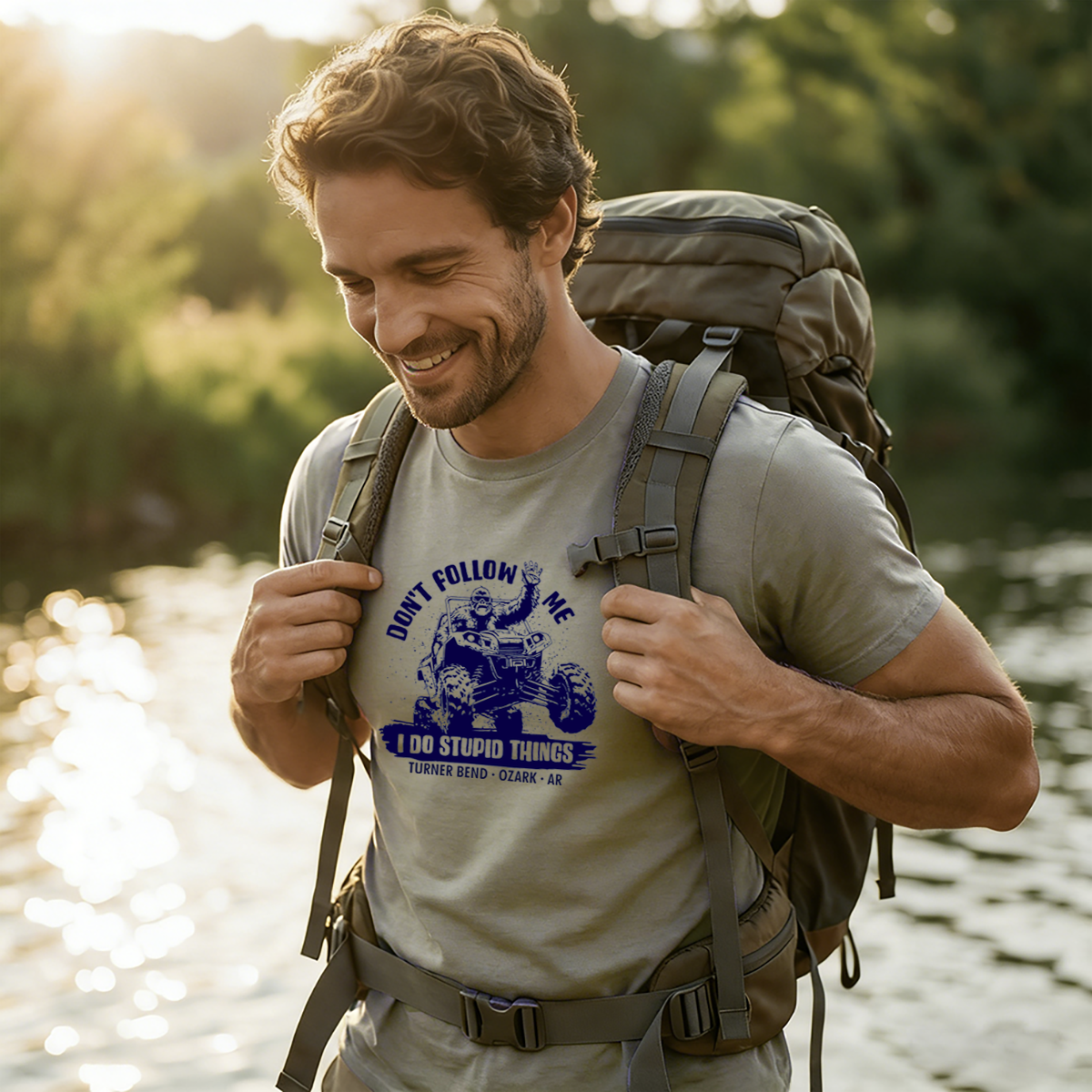 Bigfoot ATV Tee Cotton Classic T-Shirt