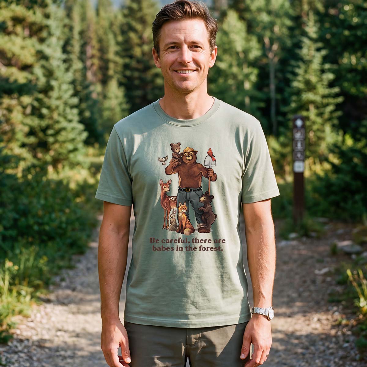 Babes In The Forest T-shirt