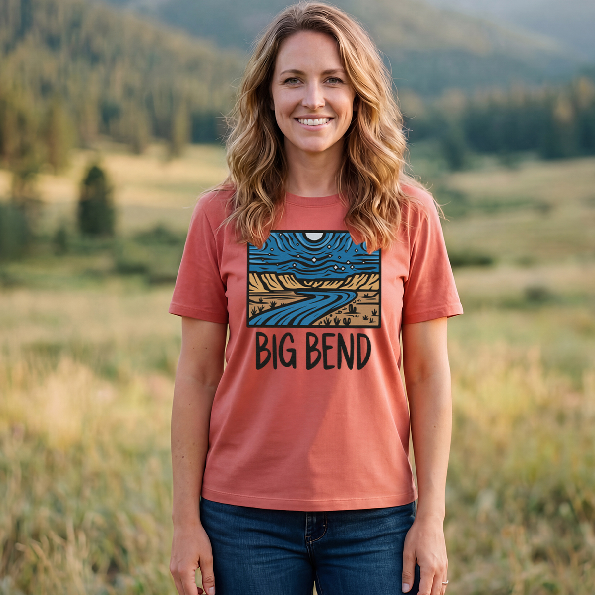 Big Bend National Park at Night T-Shirt