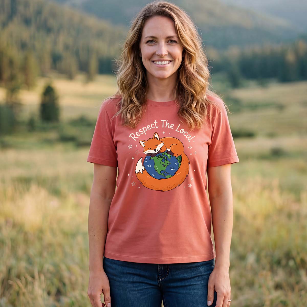 Respect The Local Fox T-Shirt