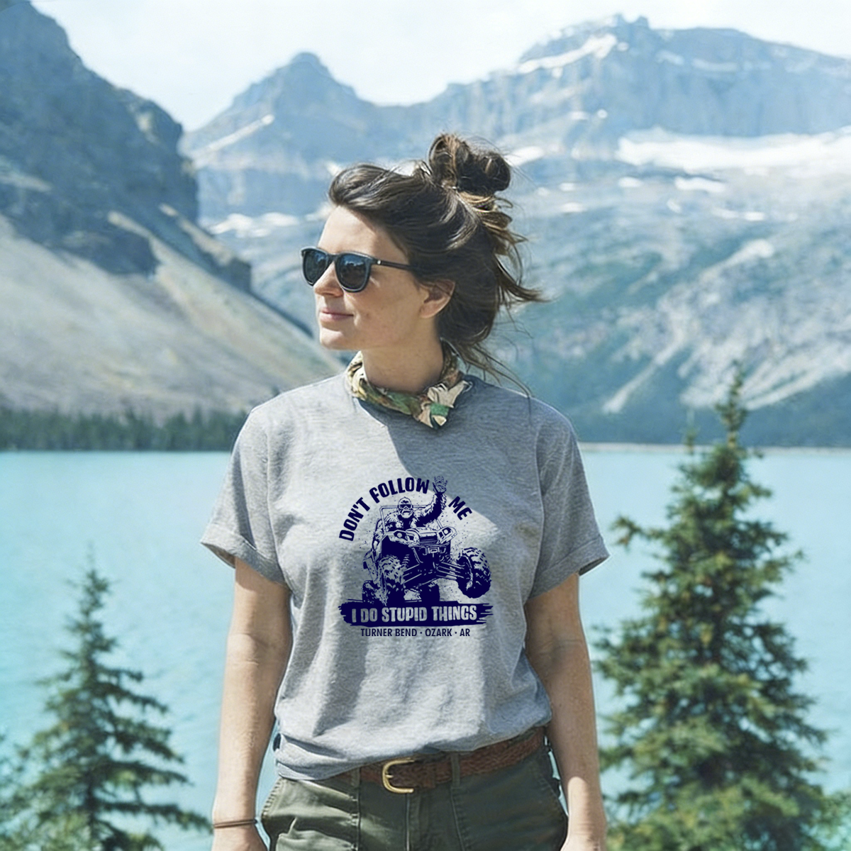 Bigfoot ATV Tee Cotton Classic T-Shirt