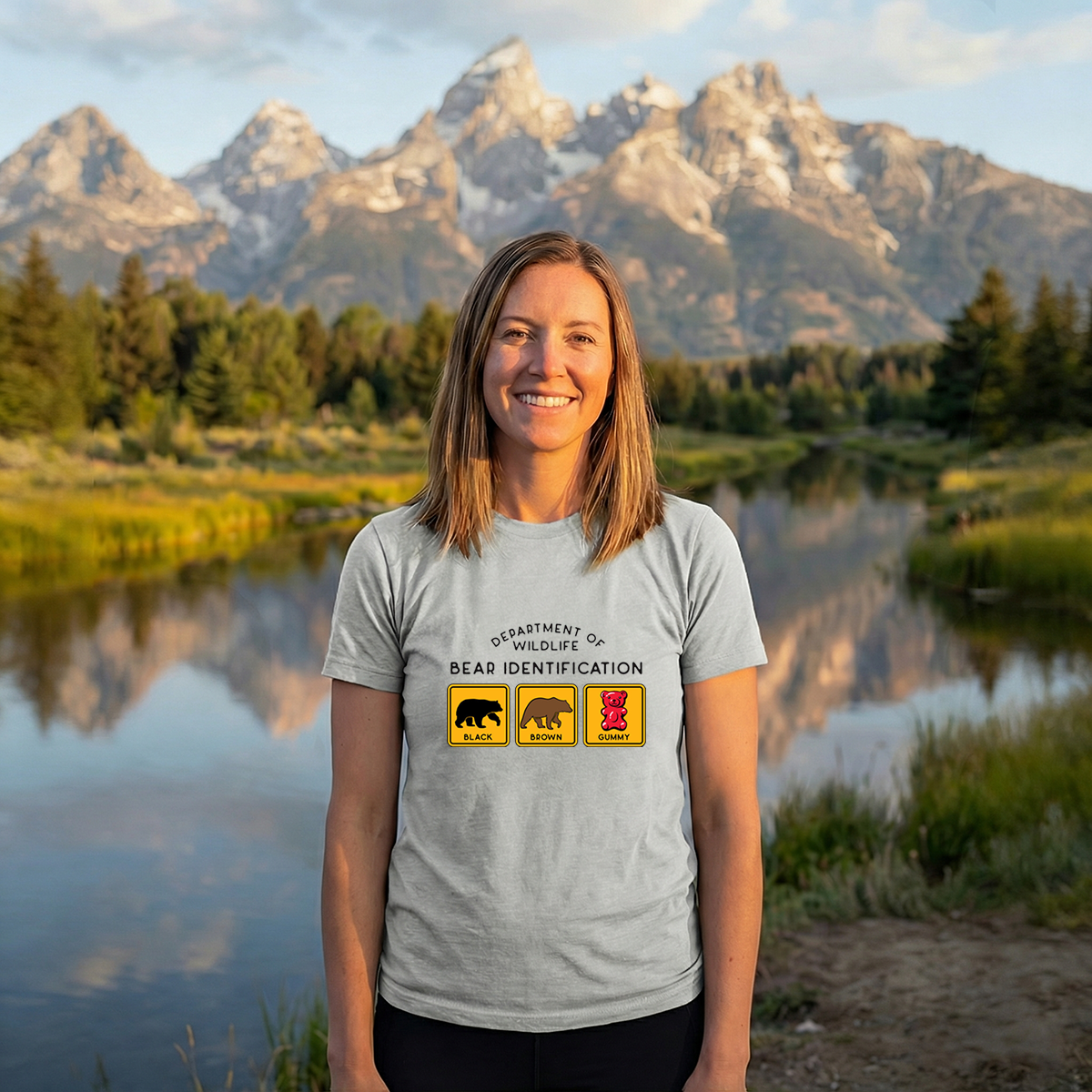 Bear ID Tee Cotton Classic T-Shirt