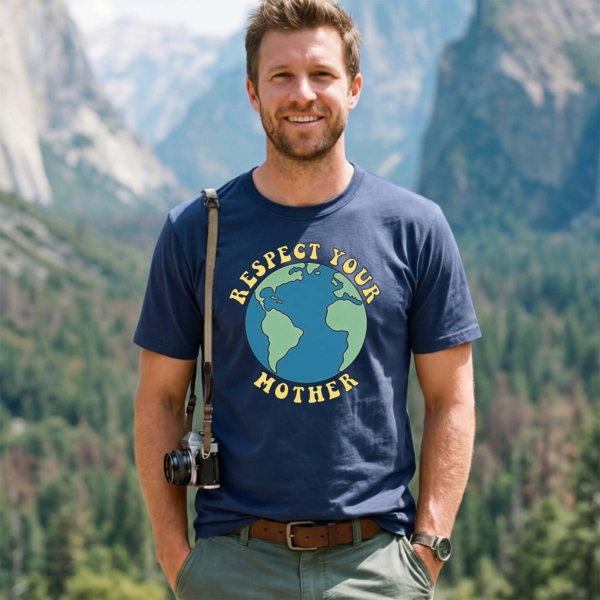 Respect Your Mother Earth Day T-shirt