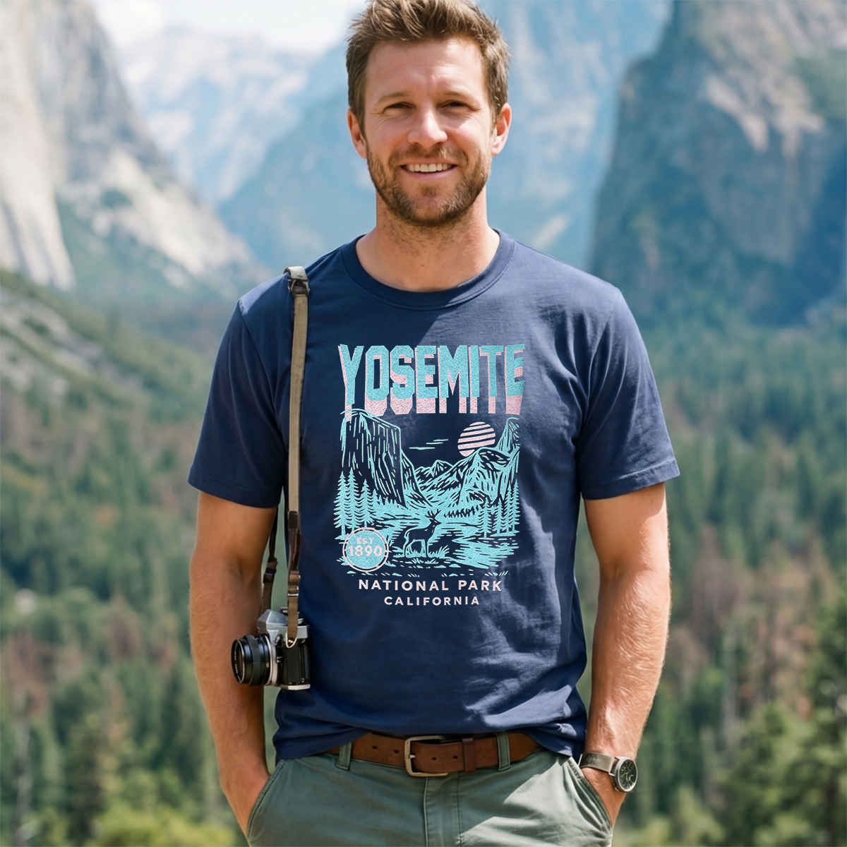 Yosemite Heritage National Parks T-Shirt