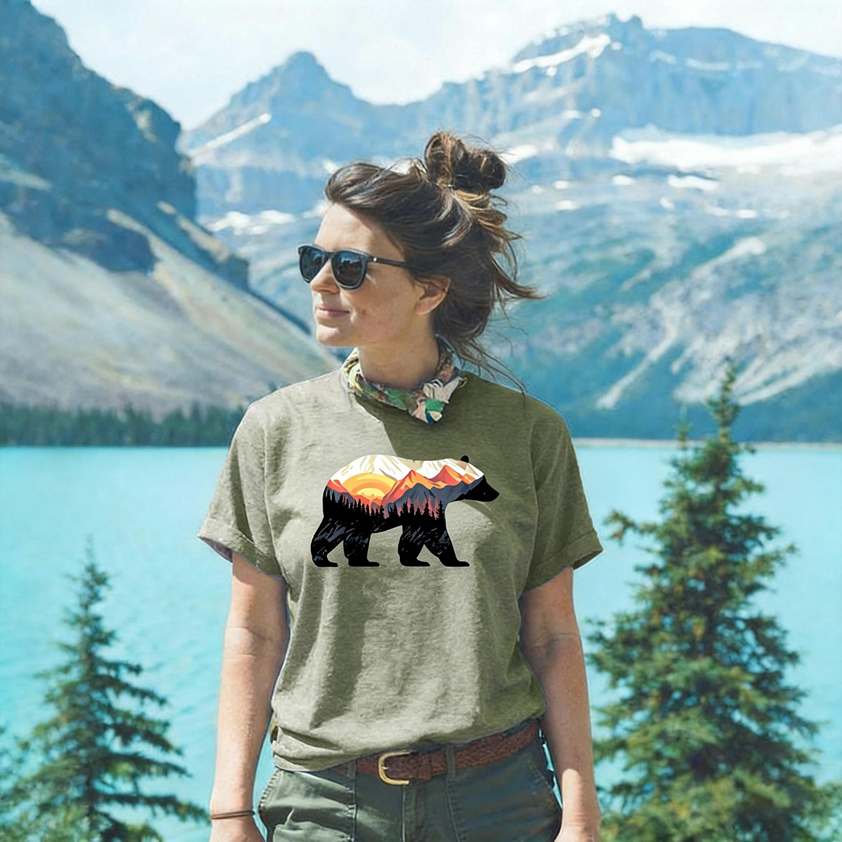 Bear Mountain Scenery T-Shirt