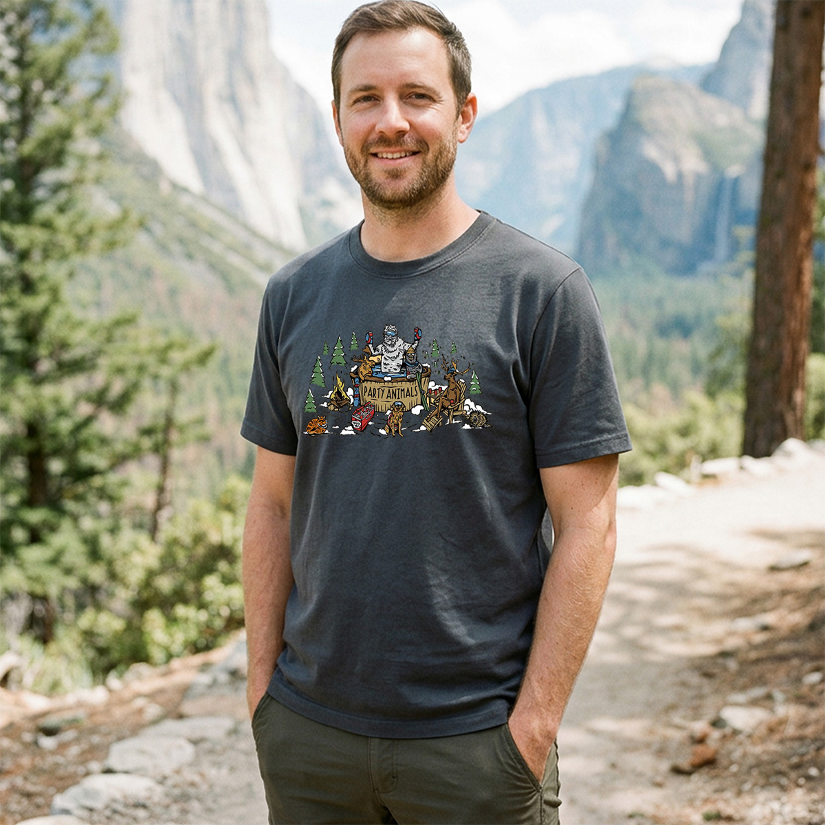 Party Animals Tee Cotton Classic T-Shirt