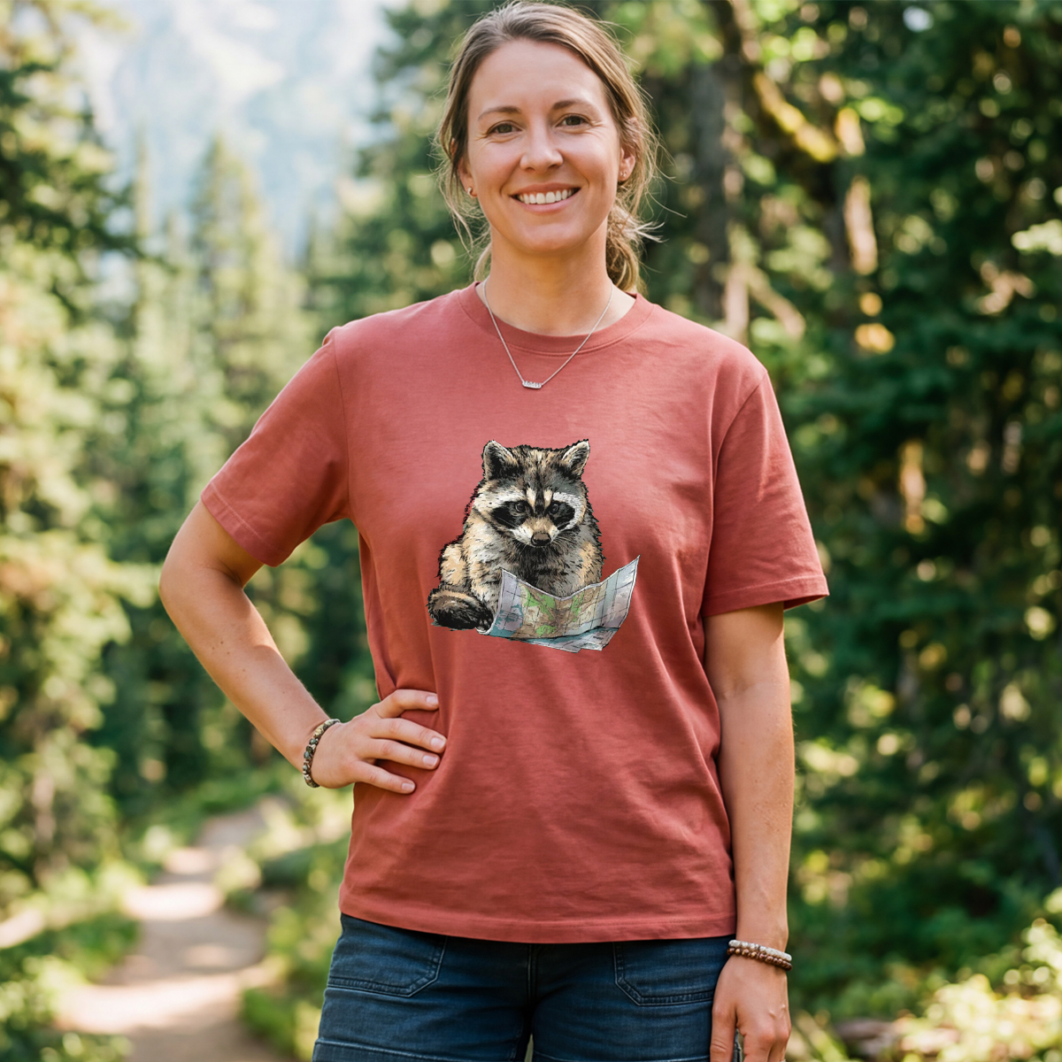 Raccoon Navigator T-Shirt