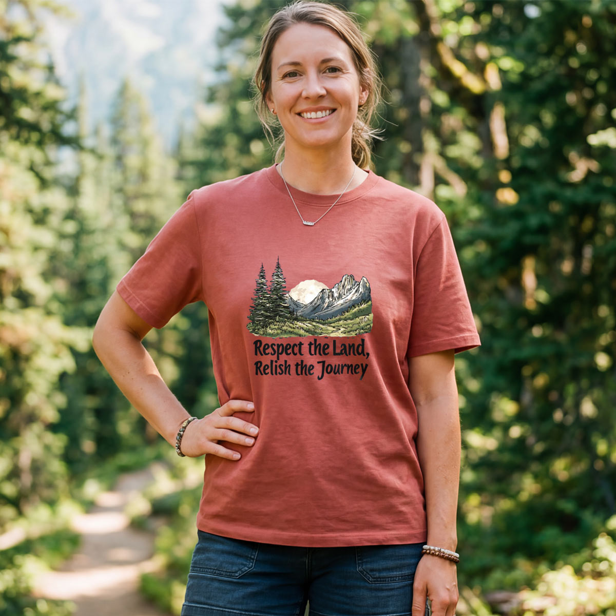 Respect The Land Relish The Journey T-Shirt