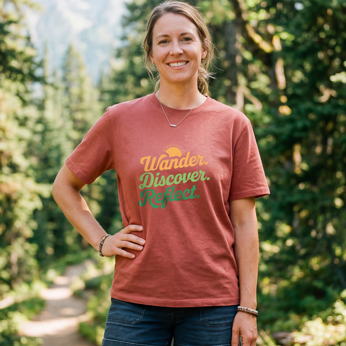 Wander Discover Reflect T-Shirt