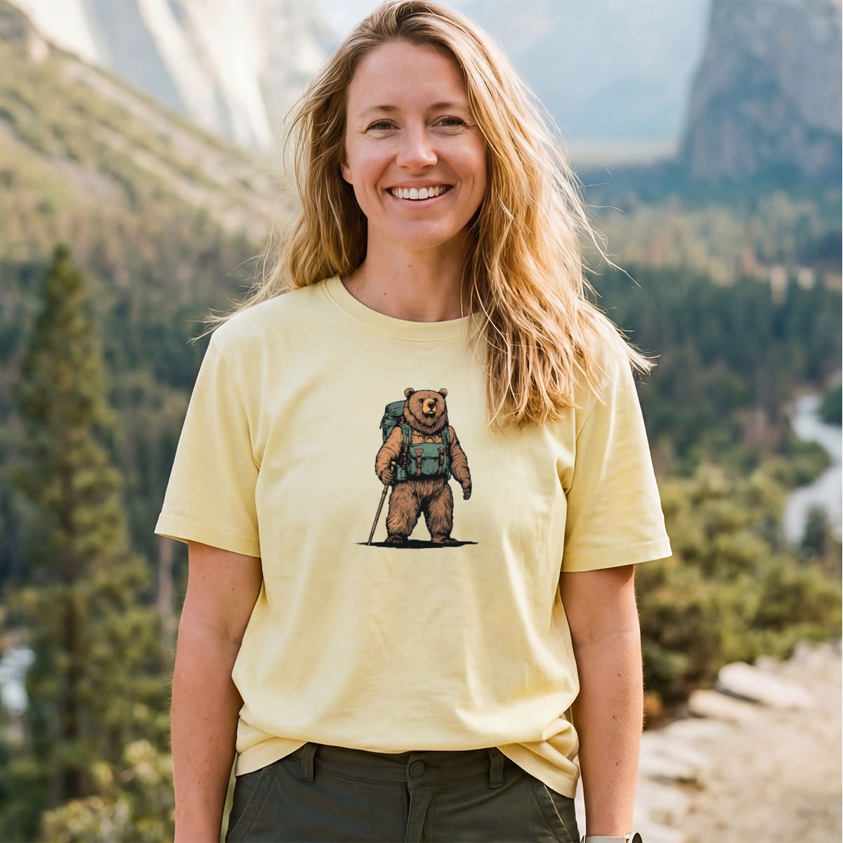 Grizzly Backpacker T-Shirt