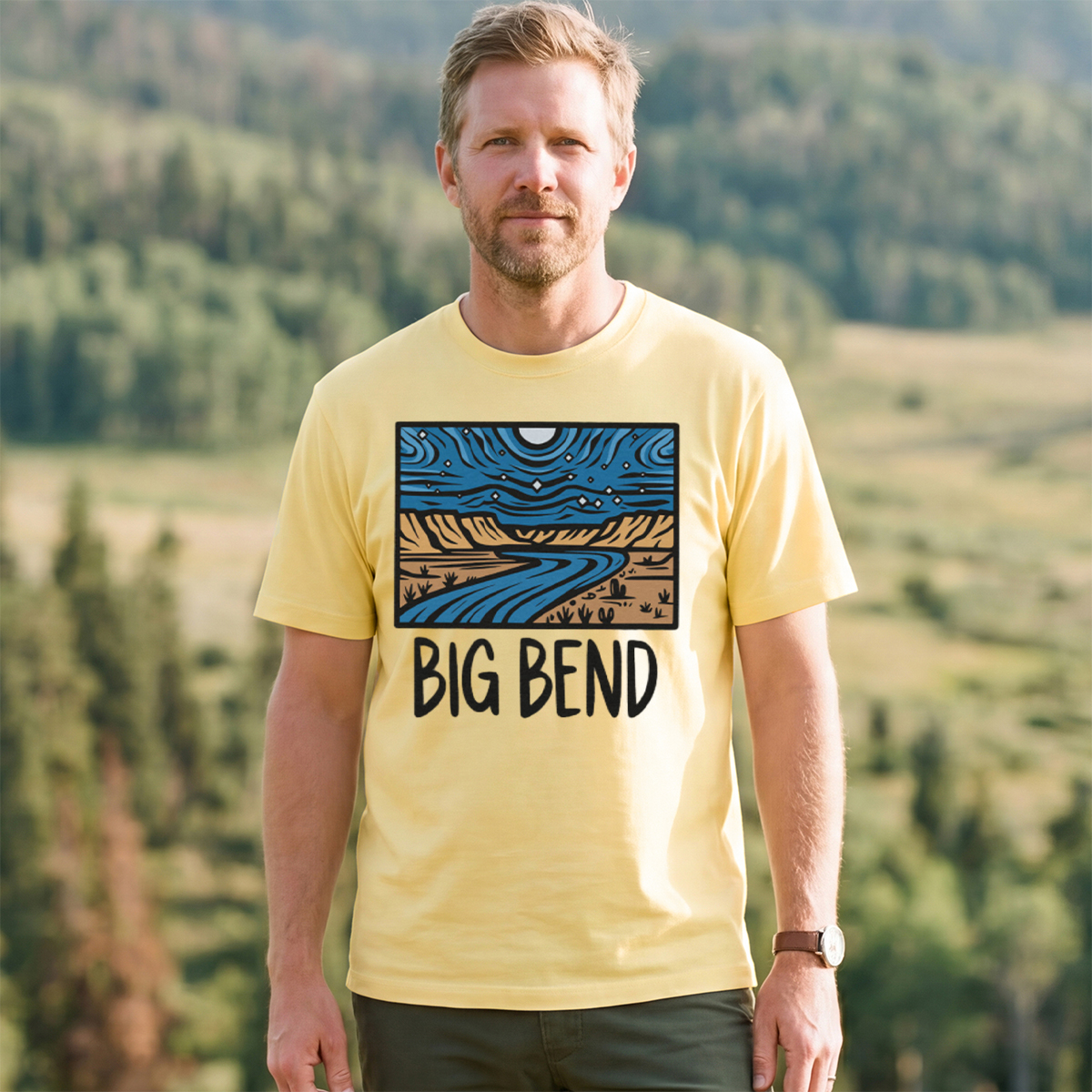 Big Bend National Park at Night T-Shirt