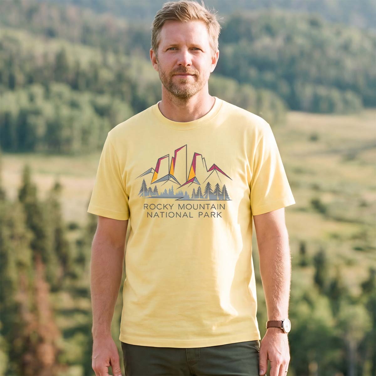 Rocky Mountain National Park Tee Cotton Classic T-Shirt