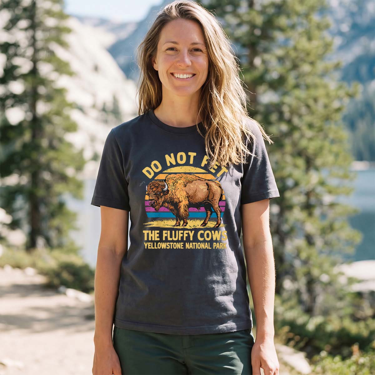 Do Not Pet The Fluffy Cows T-Shirt
