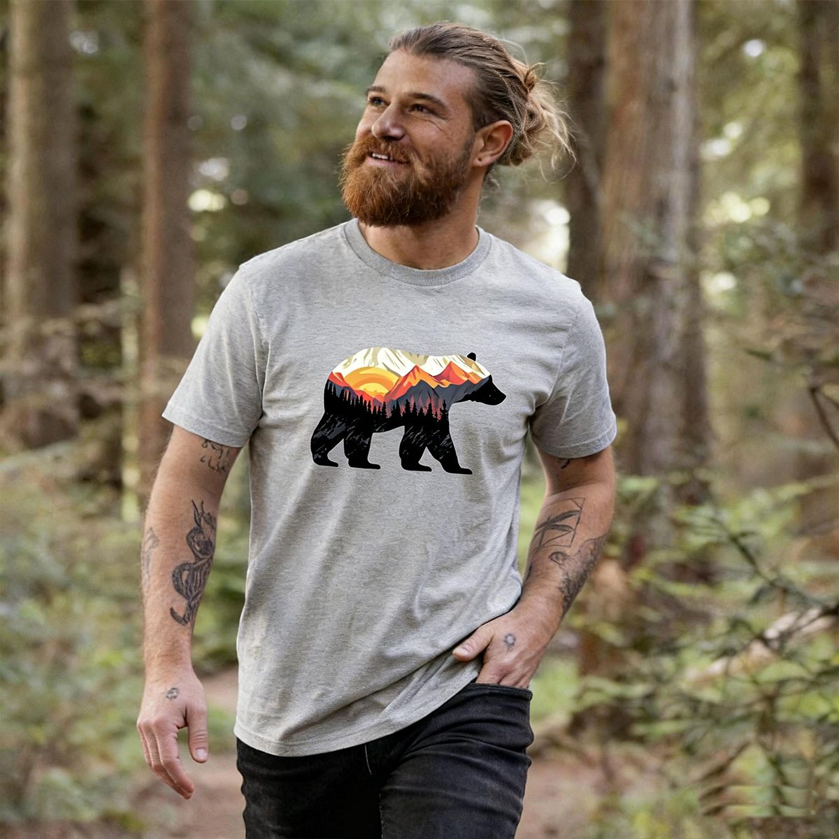 Bear Mountain Scenery T-Shirt