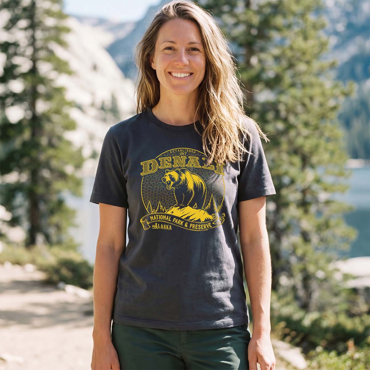 Denali National Park Vintage T-Shirt