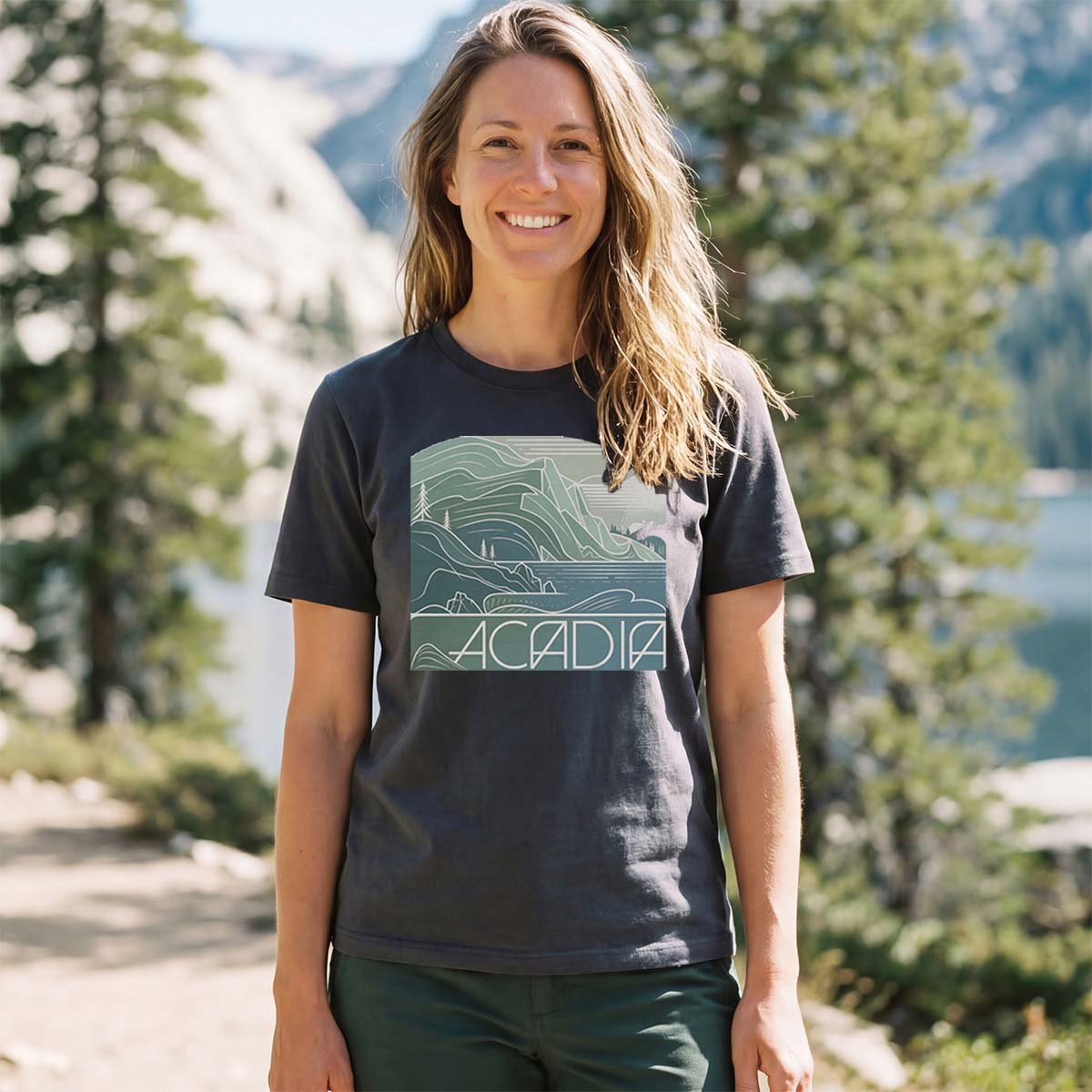 Acadia National Park Tee Cotton Classic T-Shirt