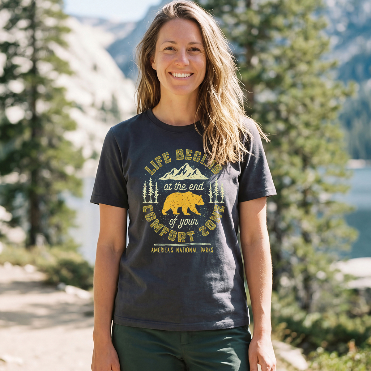 Life Begins at the End of Your Comfort Zone T-Shirt