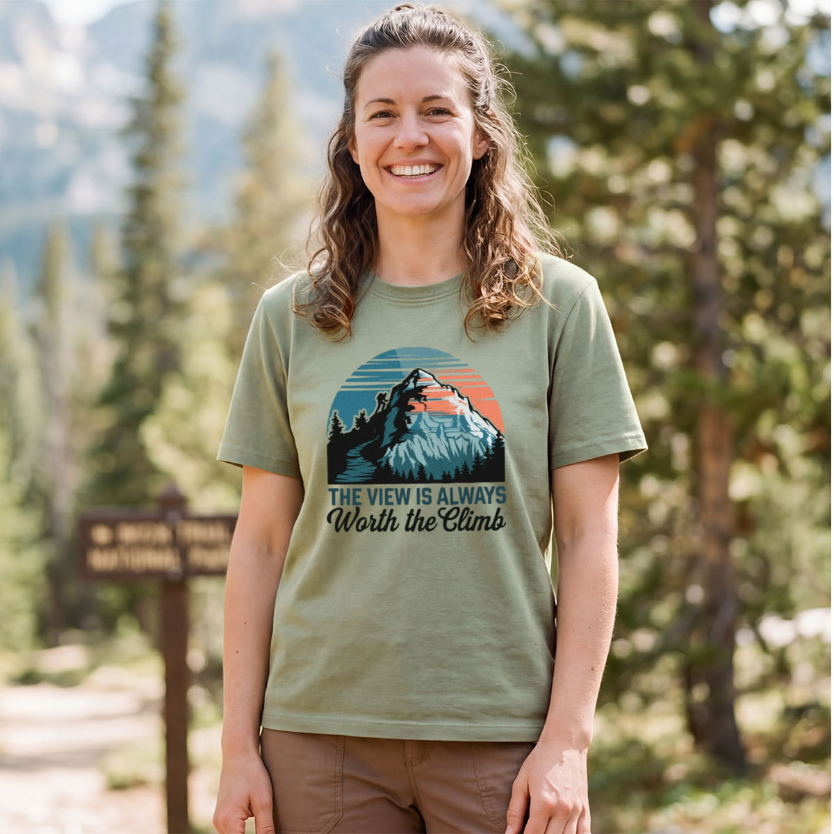 The View Is Always Worth The Climb T-Shirt