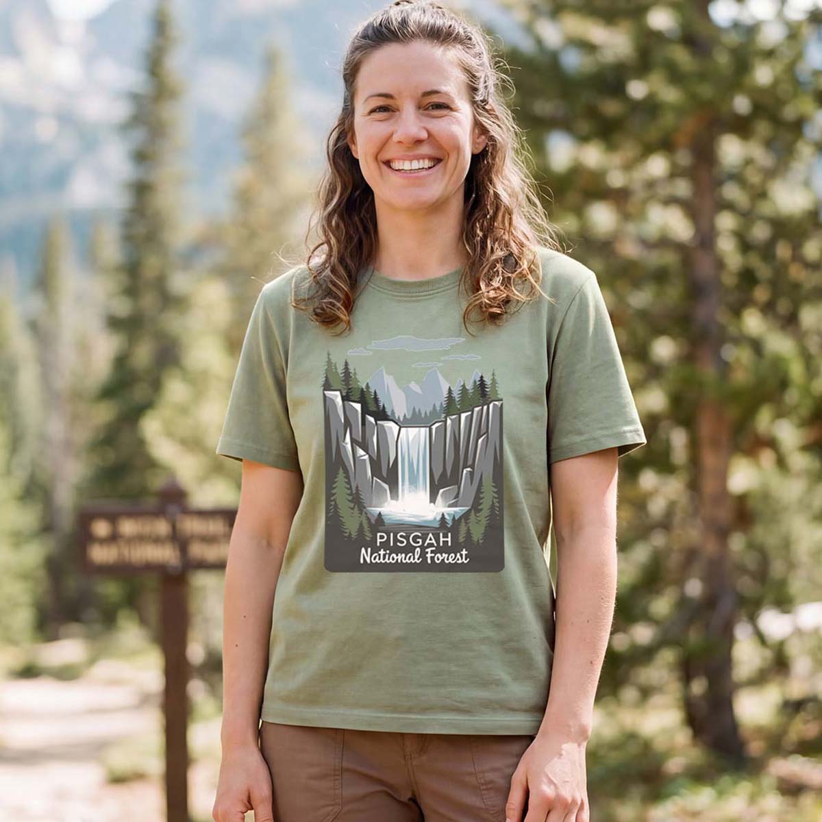 Pisgah National Forest Tee Cotton Classic T-Shirt