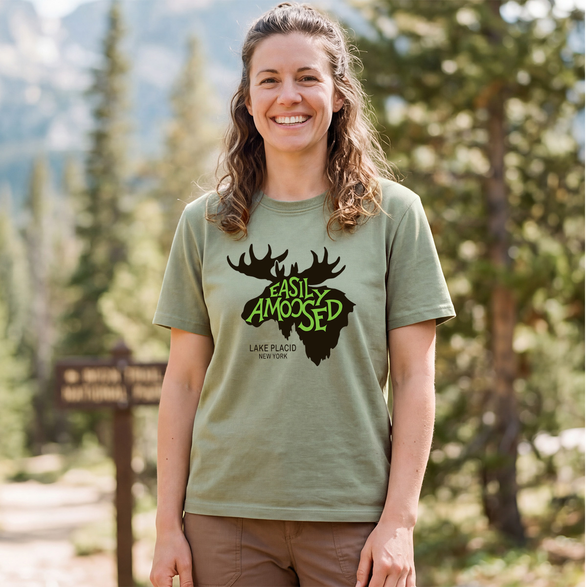 Easily Amoosed Tee Cotton Classic T-Shirt