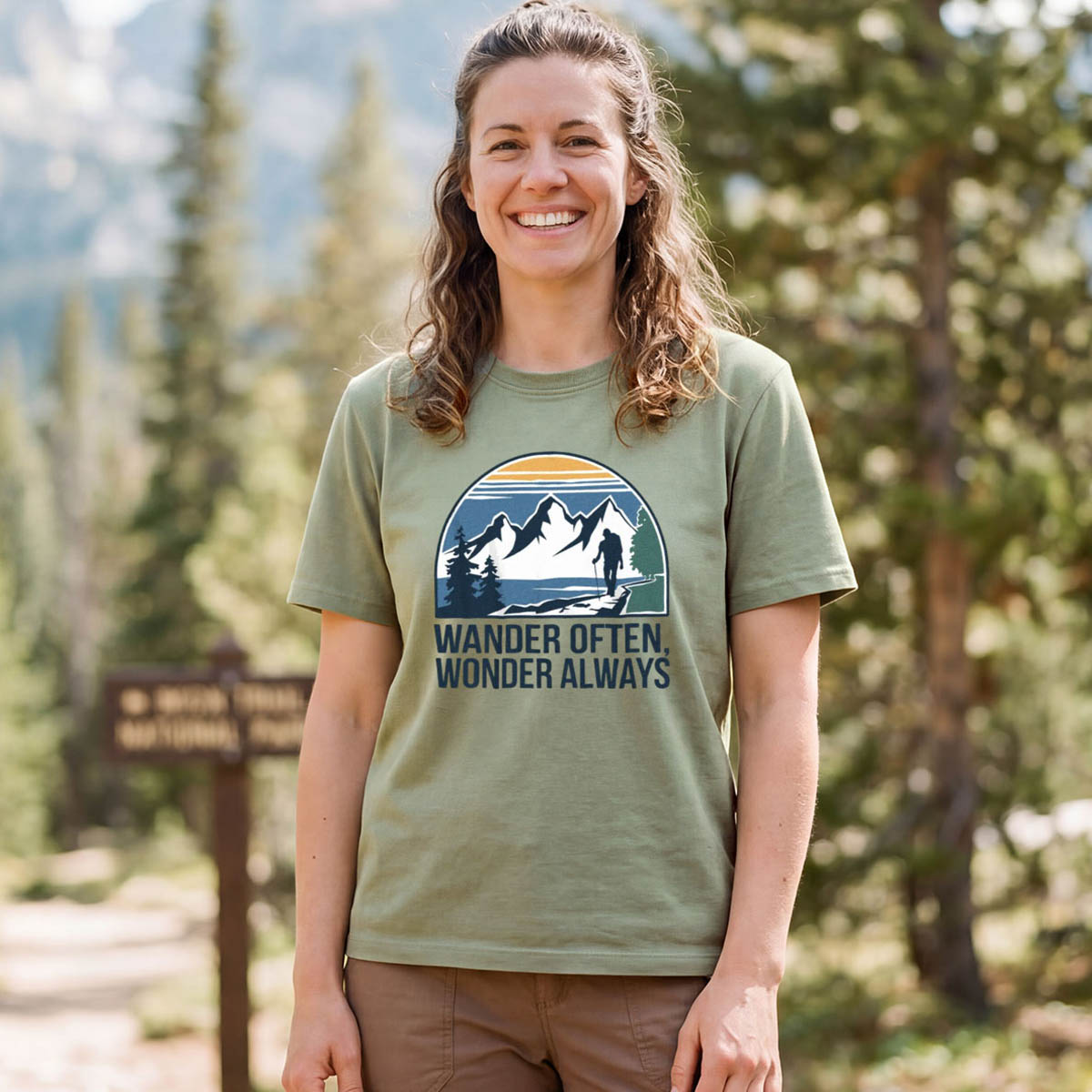 Wander Often Wonder Always T-Shirt