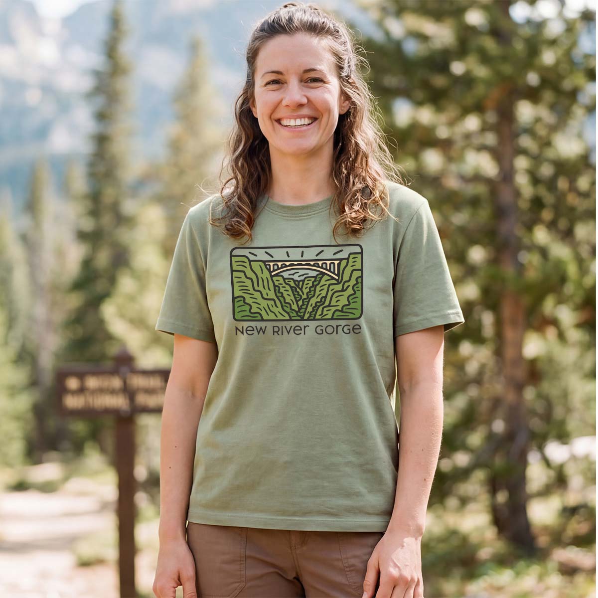 New River Gorge National Park Tee Cotton Classic T-Shirt