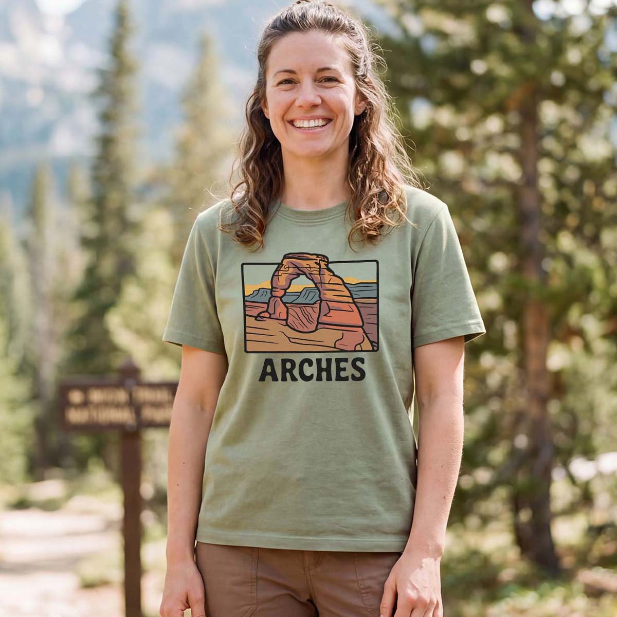 Arches National Park Tee Cotton Classic T-Shirt