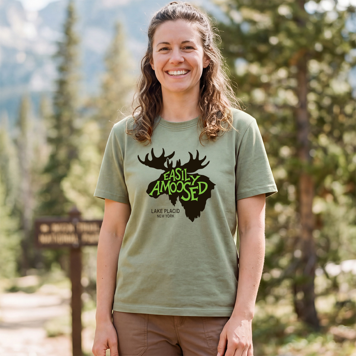 Easily Amoosed Tee Cotton Classic T-Shirt