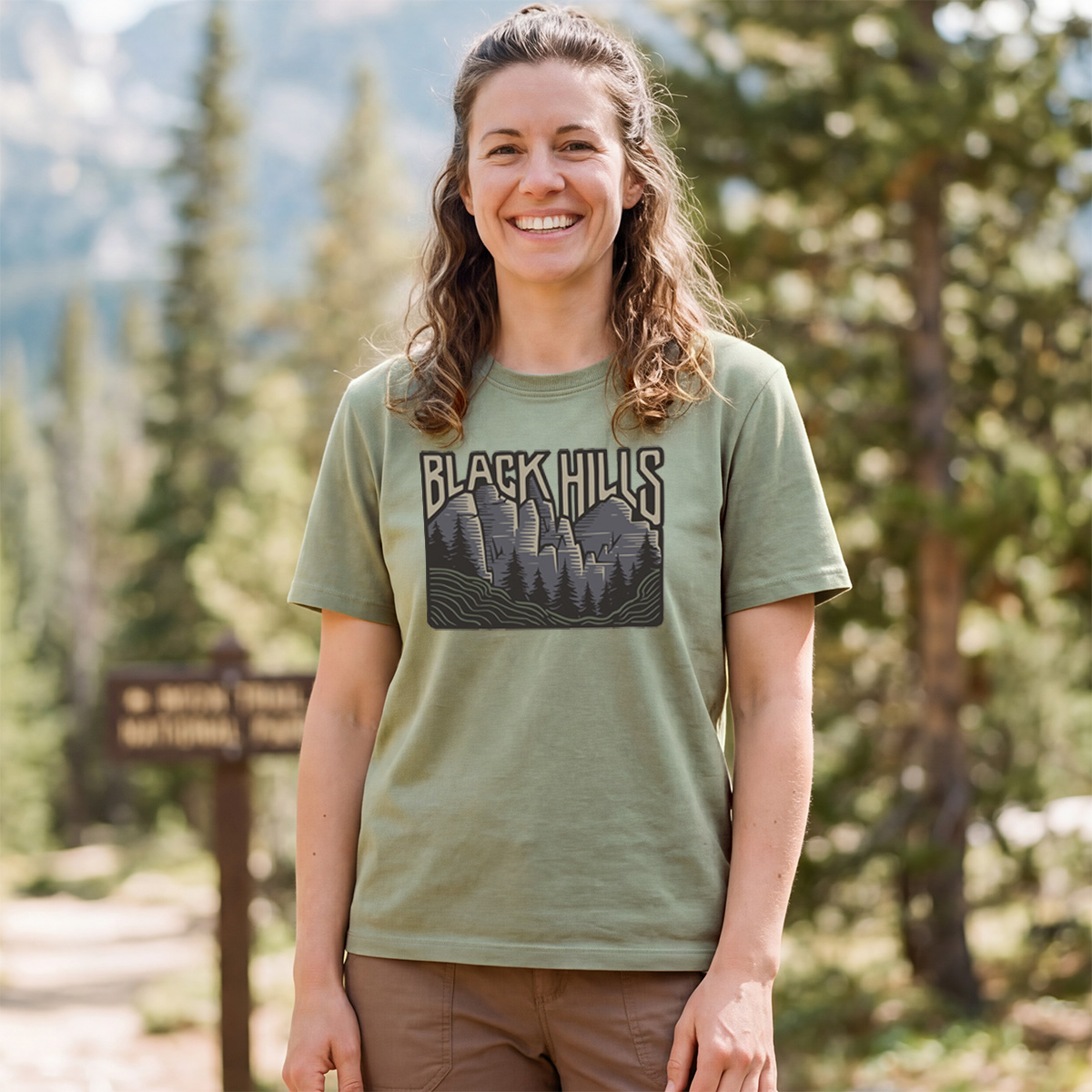 Black Hills National Forest Tee Cotton Classic T-Shirt